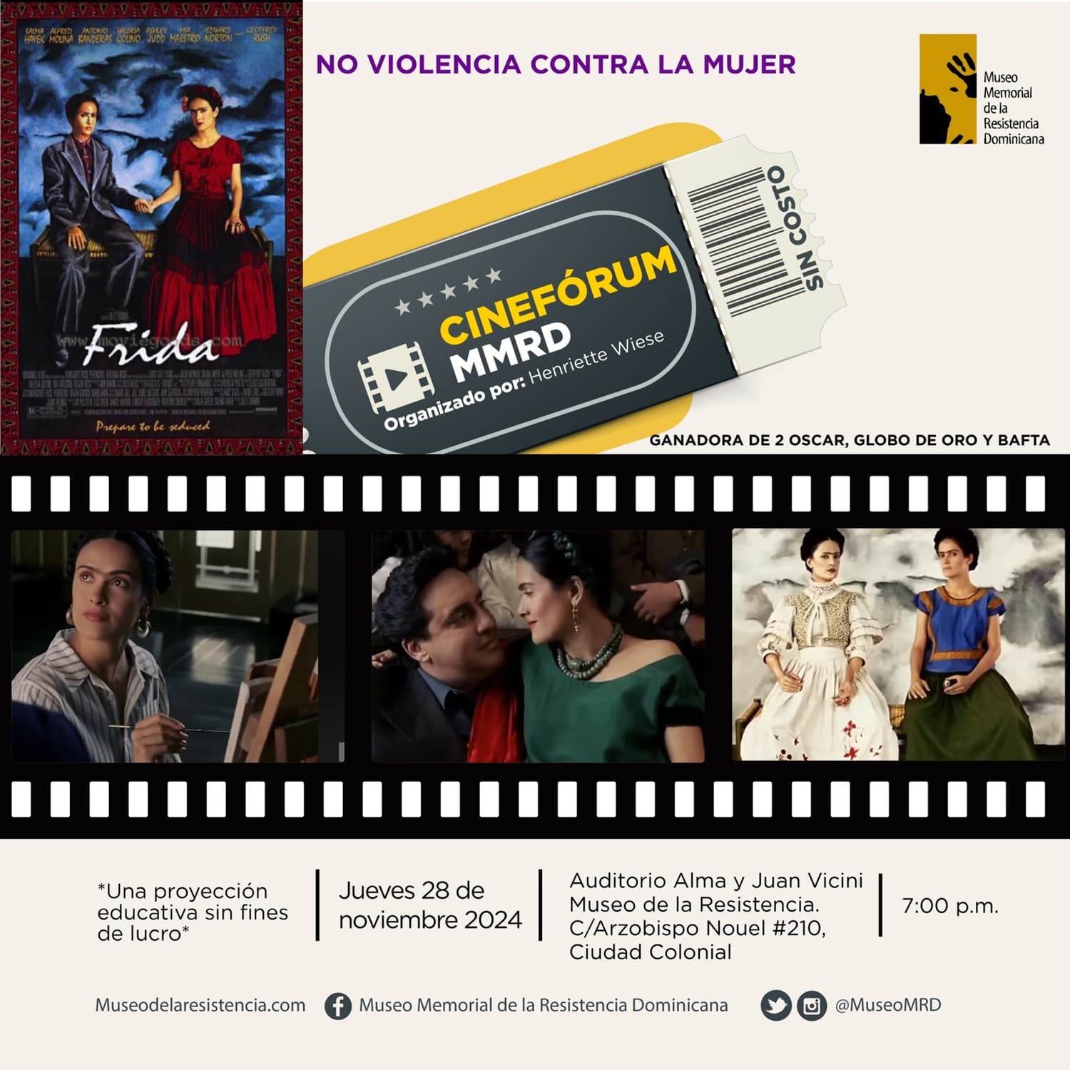 cinefórum 28 de noviembre
