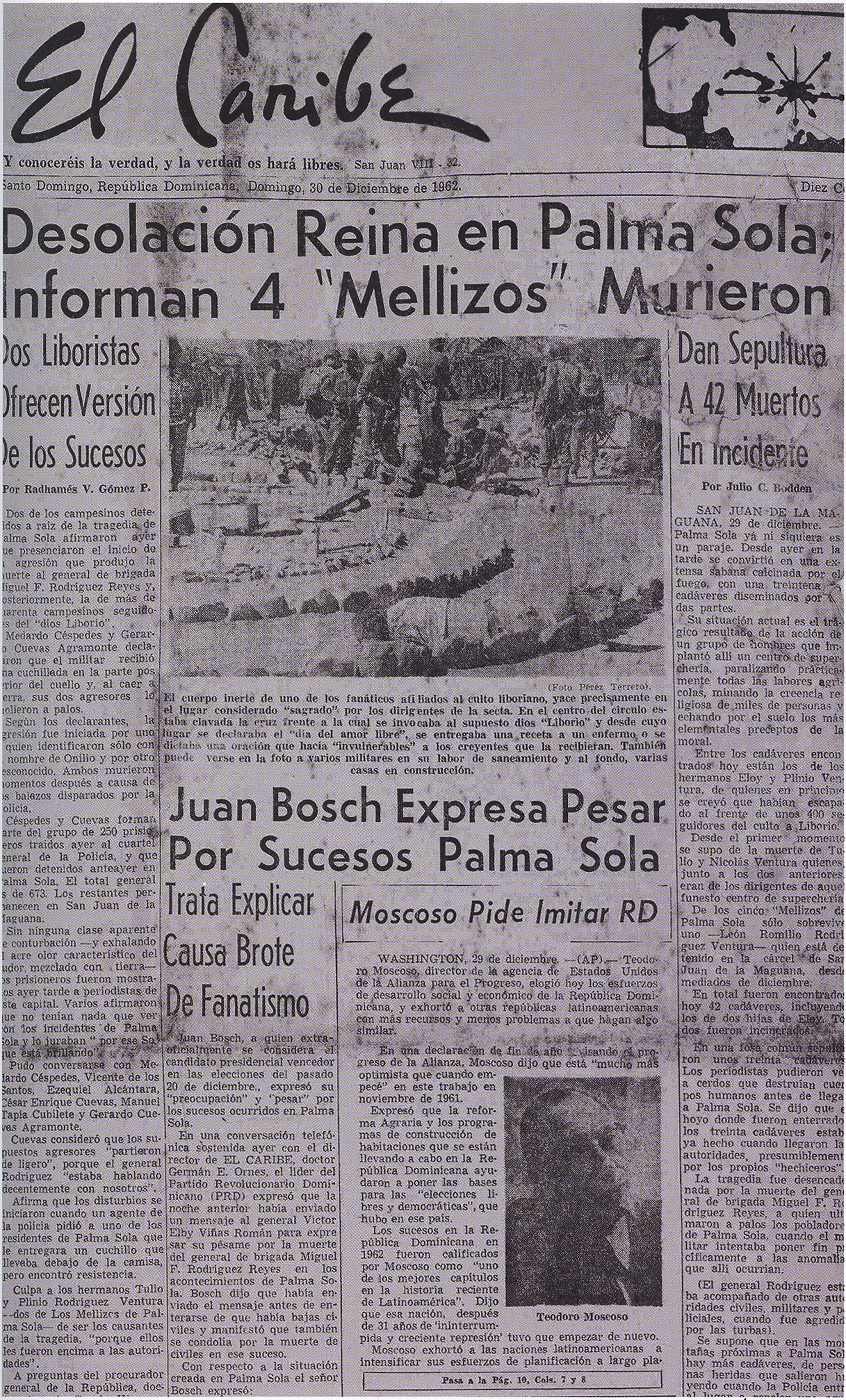 La Constitución de Bosch. Golpe de Estado. La Resistencia Militar