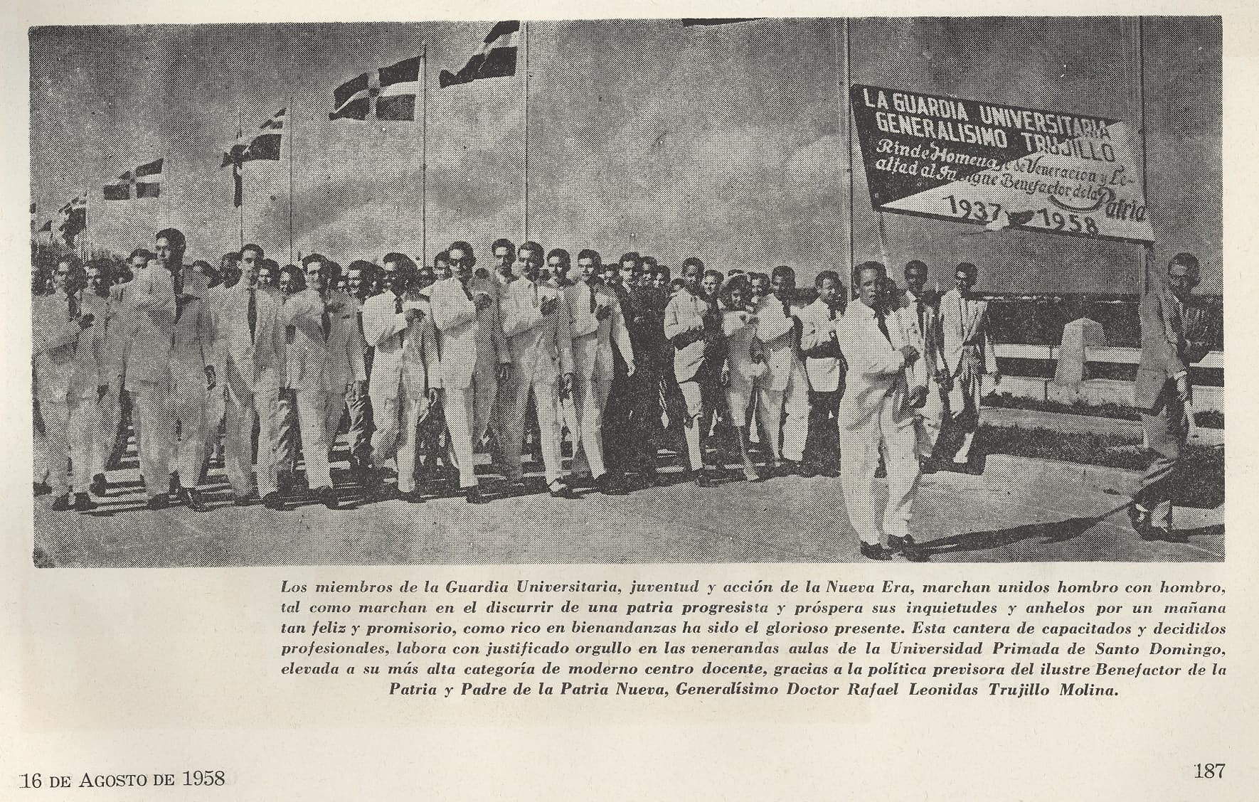 La Guardia Universitaria “Presidente Trujillo”