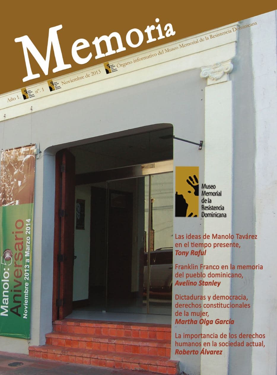 Portada de Revista Memoria 1
