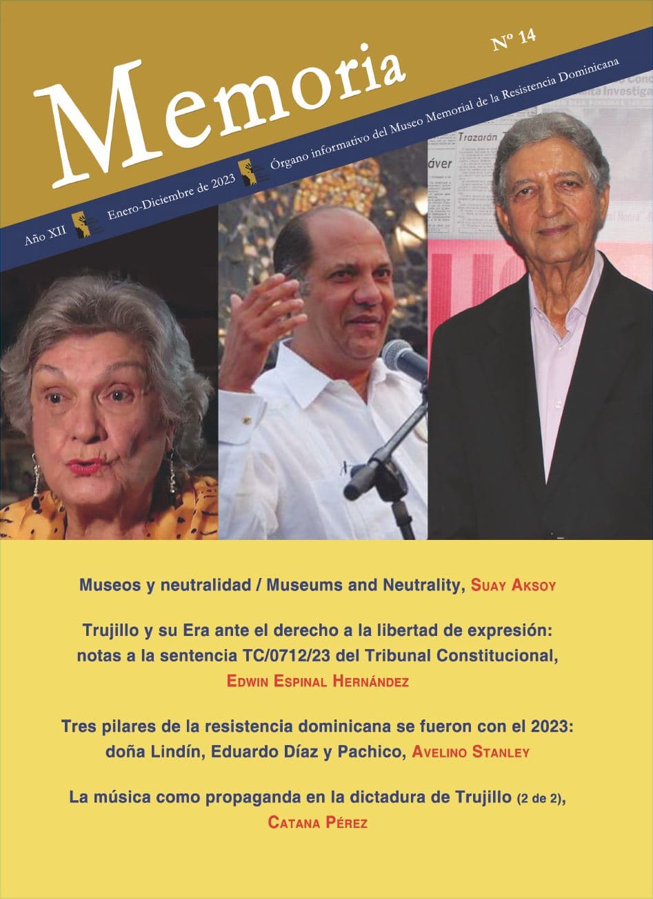 Portada de Revista Memoria 14