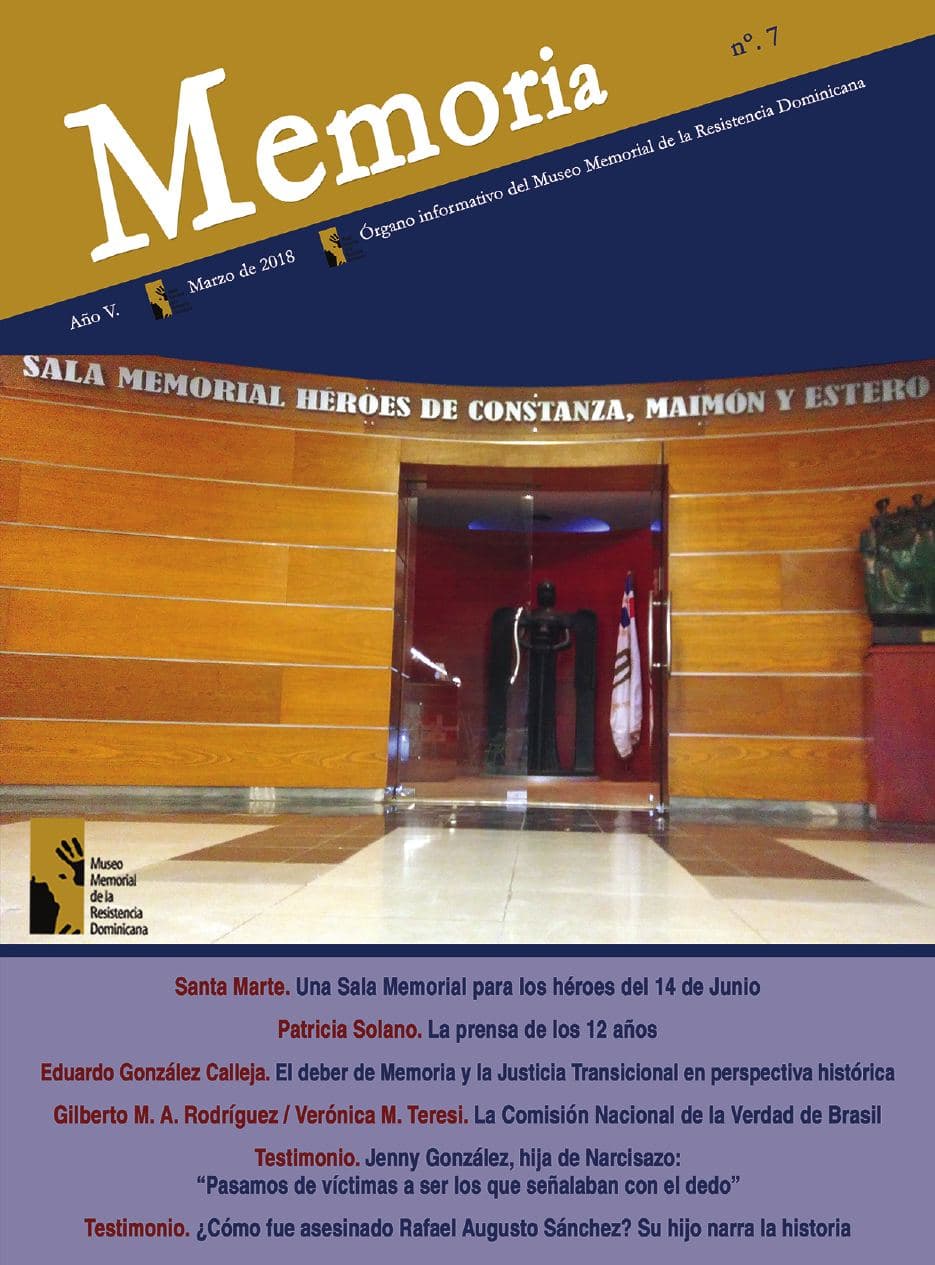 Portada de Revista Memoria 7